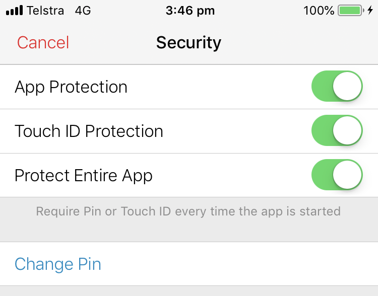 Authy Setup - App Security