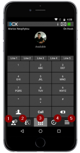 How to use the mobile 3CX client – Sentrian IT Support Centre